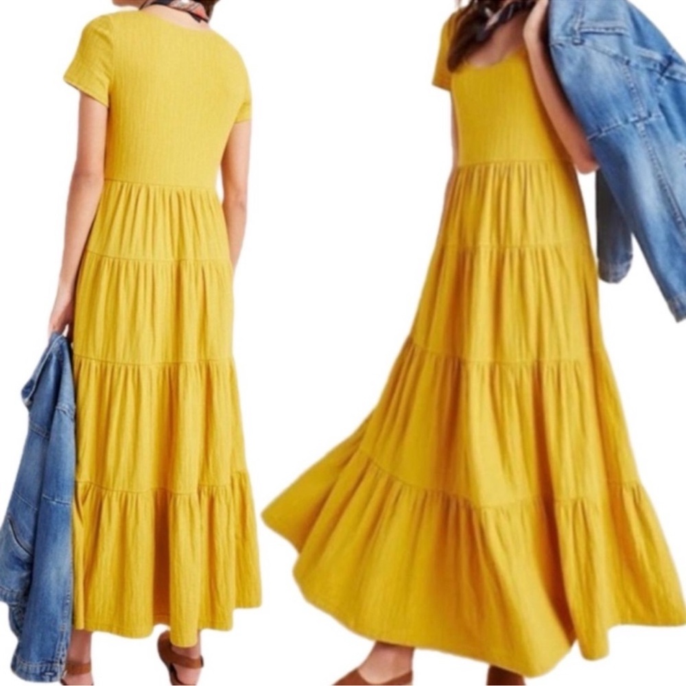 Maeve Anthropologie Gillian Maxi Dress